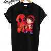 Deadpool and Goku Kid T shirt