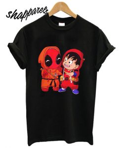 Deadpool and Goku Kid T shirt