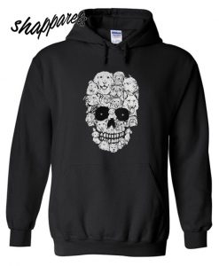 Dogs Stacked Into Skull Hoodie