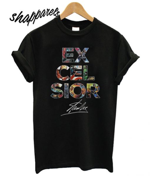 Excelsior Stan Lee Signature T shirt