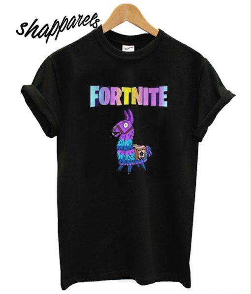 Fortnite Unicorn Llama T shirt