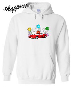 Grease Car Flowers Hoodie