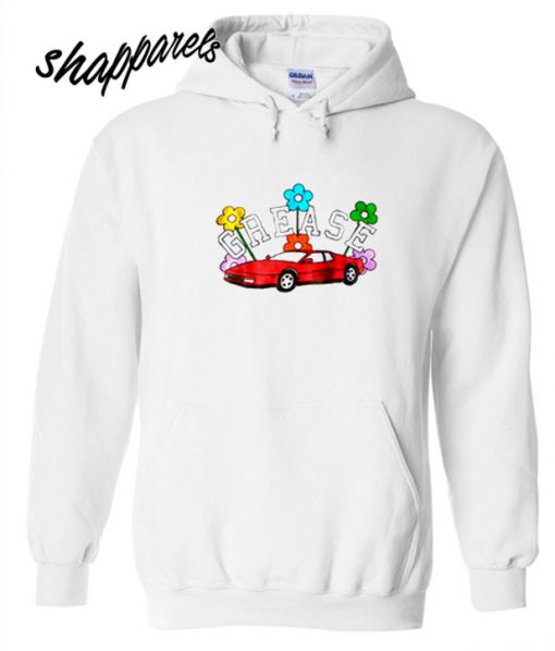 Grease Car Flowers Hoodie