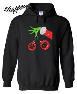 Grinch Hand Camper Camping Christmas Hoodie