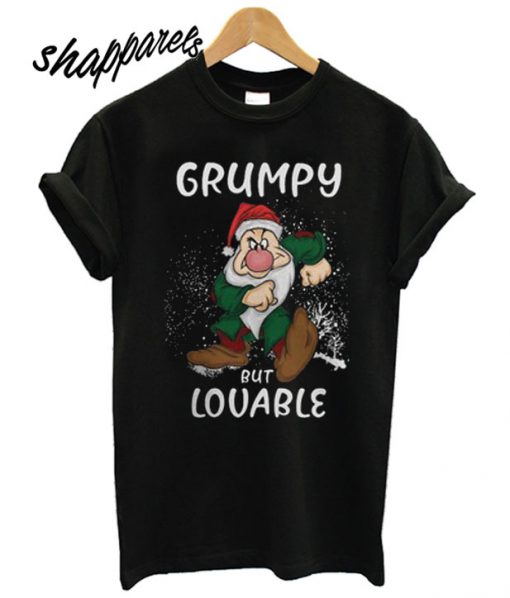 Grumpy But Lovable Christmas T shirt