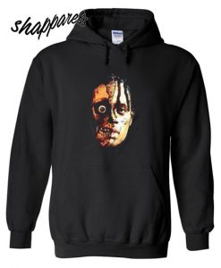 Half skull face Hoodie