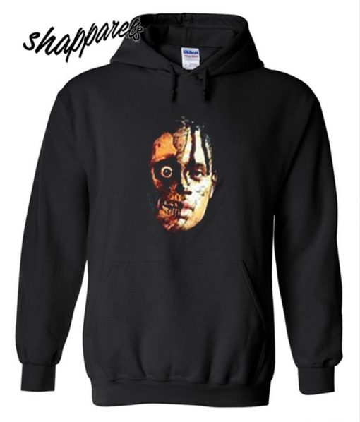 Half skull face Hoodie