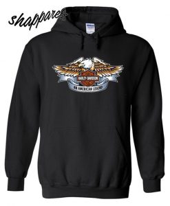 Harley Davison Eagle An American Legend Hoodie