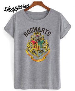 Harry Potter Hogwarts Crest Heather T shirt