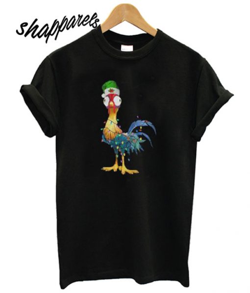 Hei Hei Christmas Lights Cute T shirt