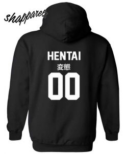 Hentai 00 Japanese Back Hoodie