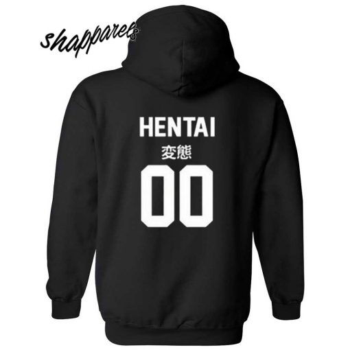 Hentai 00 Japanese Back Hoodie