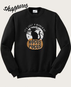 Hocus Pocus Funny Cat Ghost Sweatshirt