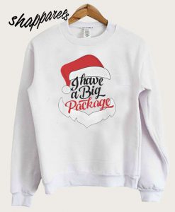 I Have A Big Package Christmas Sweatshirt