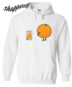 Little Cute Orange Producing Its Juice Hoodie