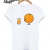 Little Cute Orange Producing Its Juice T shirt