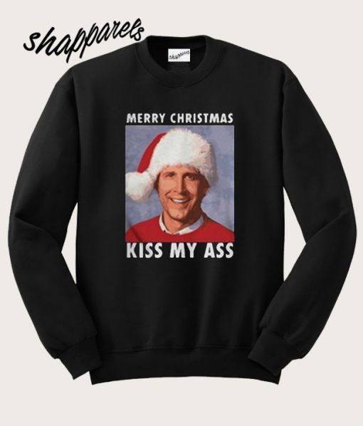 Merry Christmas kiss my ass Sweatshirt