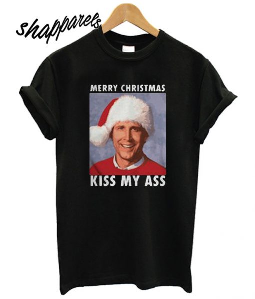 Merry Christmas kiss my ass T shirt