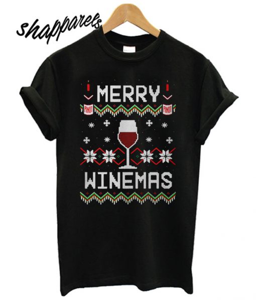 Merry Winemas T shirt