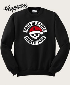 Motorcycle Christmas Sons of Santa Sweatshirt