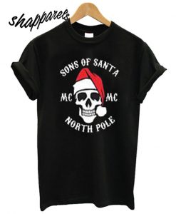 Motorcycle Sons of Santa T shirt