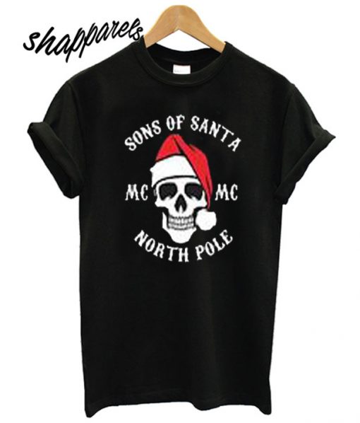 Motorcycle Sons of Santa T shirt