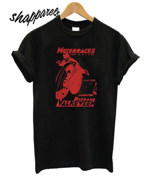 Motorraces Renbaan Valkeveen T shirt