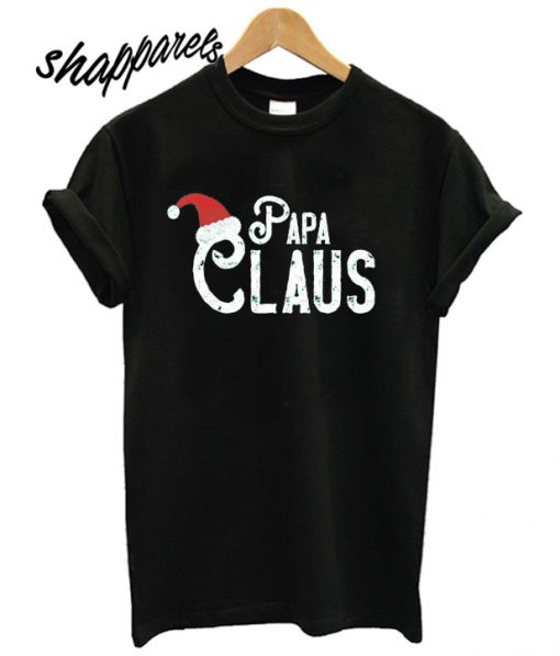 Papa Claus Family Christmas T shirt