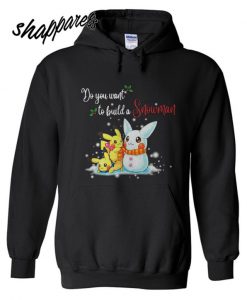 Pikachu Build a Snowman Hoodie