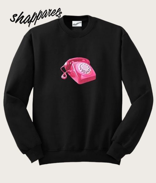 Pink Telephone Sweatshirt