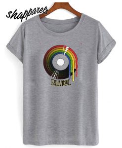 Rainbow Vinyl T shirt