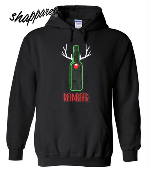 Reindeer Beer Lover Christmas Gift Hoodie