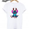 Reindeer Stitch Merry Christmas T shirt
