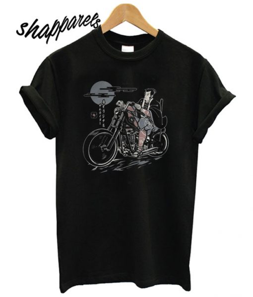 Samurai Ride Motorbike T shirt