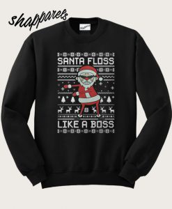 Santa Floss Like a Boss Sweatshirt