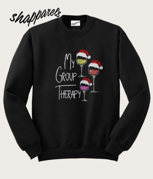 Santa hat my group therapy Sweatshirt
