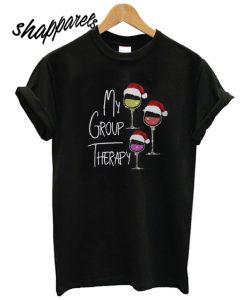 Santa hat my group therapy T shirt