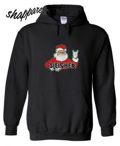 Sleigher Metal Santa Hoodie