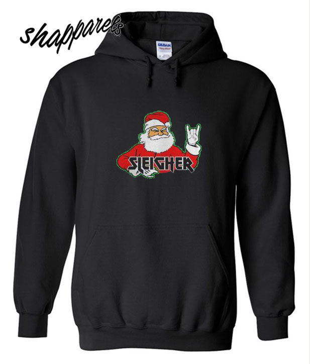 Sleigher Metal Santa Hoodie