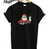 Sleigher Metal Santa T shirt
