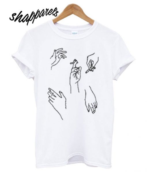 Smoking Hand T shirt