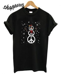 Snowman Hippie Say Si To Me T shirt
