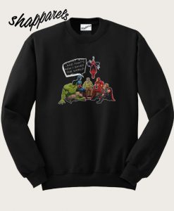 Stan Lee And Superheroes Sweatshirt
