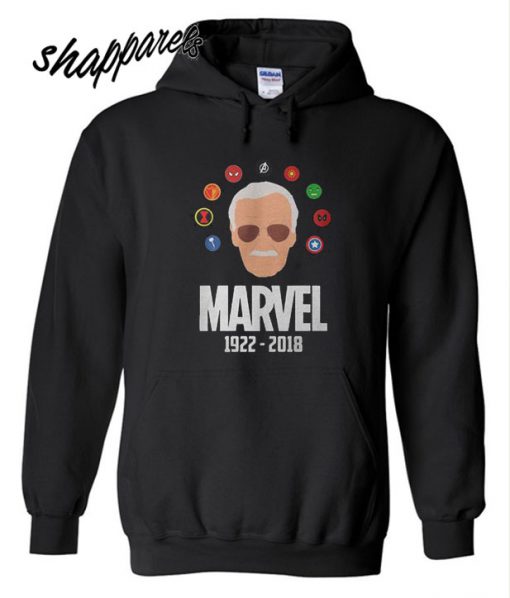 Stan Lee Marvel R.I.P 1922-2018 Hoodie