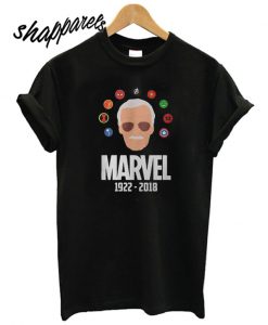 Stan Lee Marvel R.I.P 1922-2018 T shirt