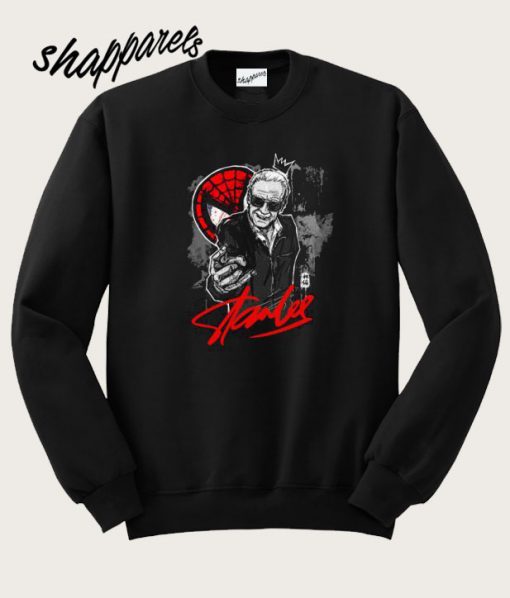 Stan Lee Spider Man Sweatshirt