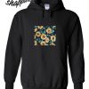 Sun Flowers Print Hoodie