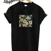 Sun Flowers Print T shirt