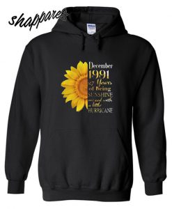 Sunflower December 1991 27 years Hoodie