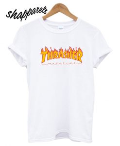 Thrasher Magazine Flame T shirt